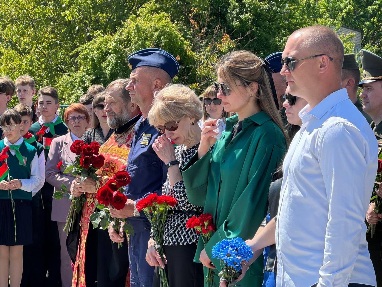 Митинг, посвященный памяти лейтенанта Никиты Куконенко и майора Андрея  Ничипорчика, Героев Беларуси, навечно оставшихся в мирном небе! | Новости |  Барановичский городской исполнительный комитет